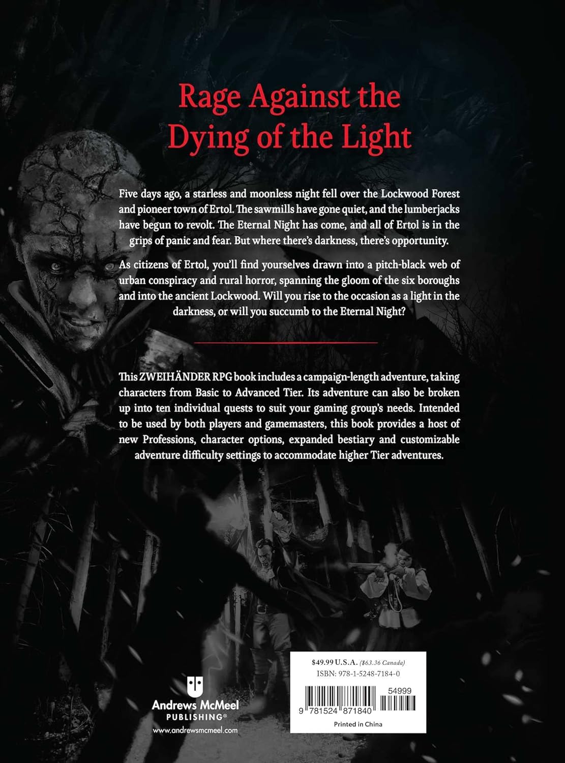 Eternal Night of Lockwood Role Playing Game